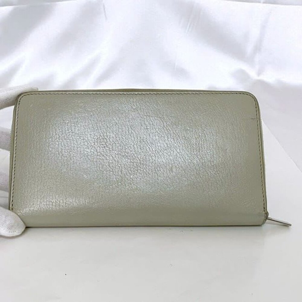 Celine Round Zipper Long Wallet Large Zip Multi Function - Picture 6 of 10
